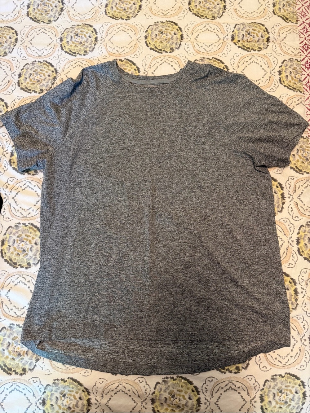 lululemon athletica Women's License to Train Short Sleeve Tee in Heather Gray